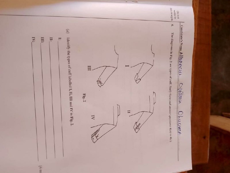 WAEC 2026 Fashion Design & Garment Making question paper page 2