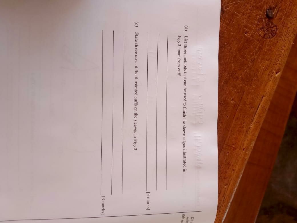 WAEC 2026 Fashion Design & Garment Making question paper page 5