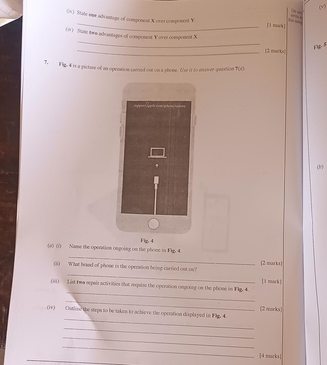 WAEC 2026 Computer Hardware GSM Repairs question paper page 4