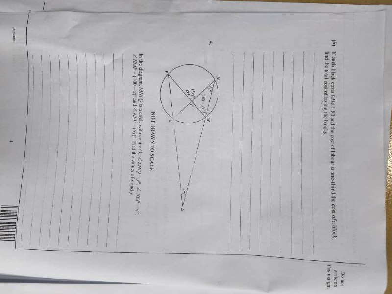WAEC 2026 General Mathematics Question Paper - Page 7