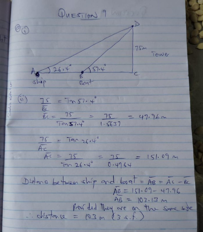 WAEC 2026 General Mathematics Question Paper - Page 11