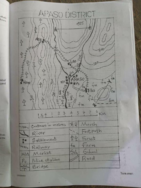 WAEC 2026 Geography question paper page 1