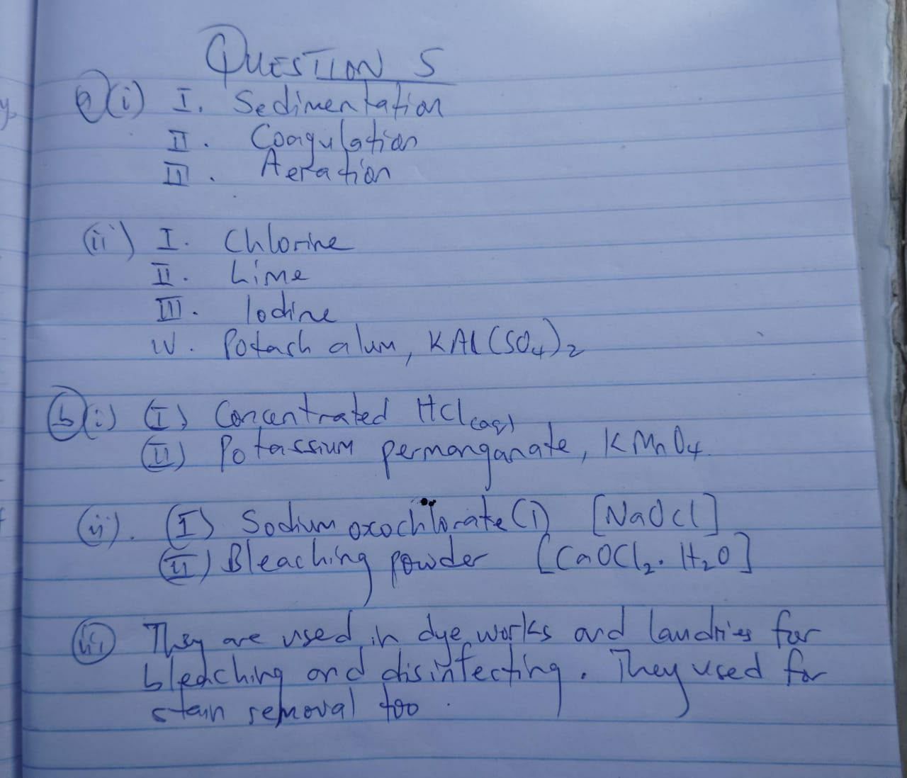 WAEC 2026 Chemistry 2 question paper page 13