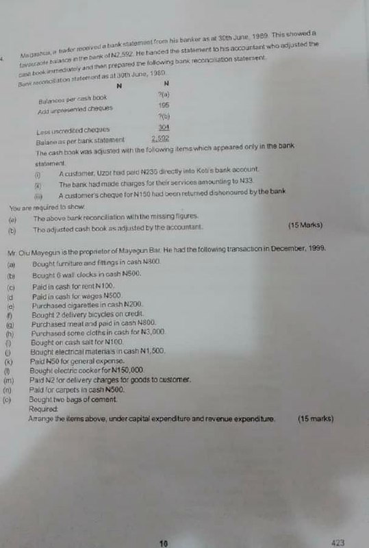 NABTEB 2026 Literature-in-English Paper 2 question paper page 1