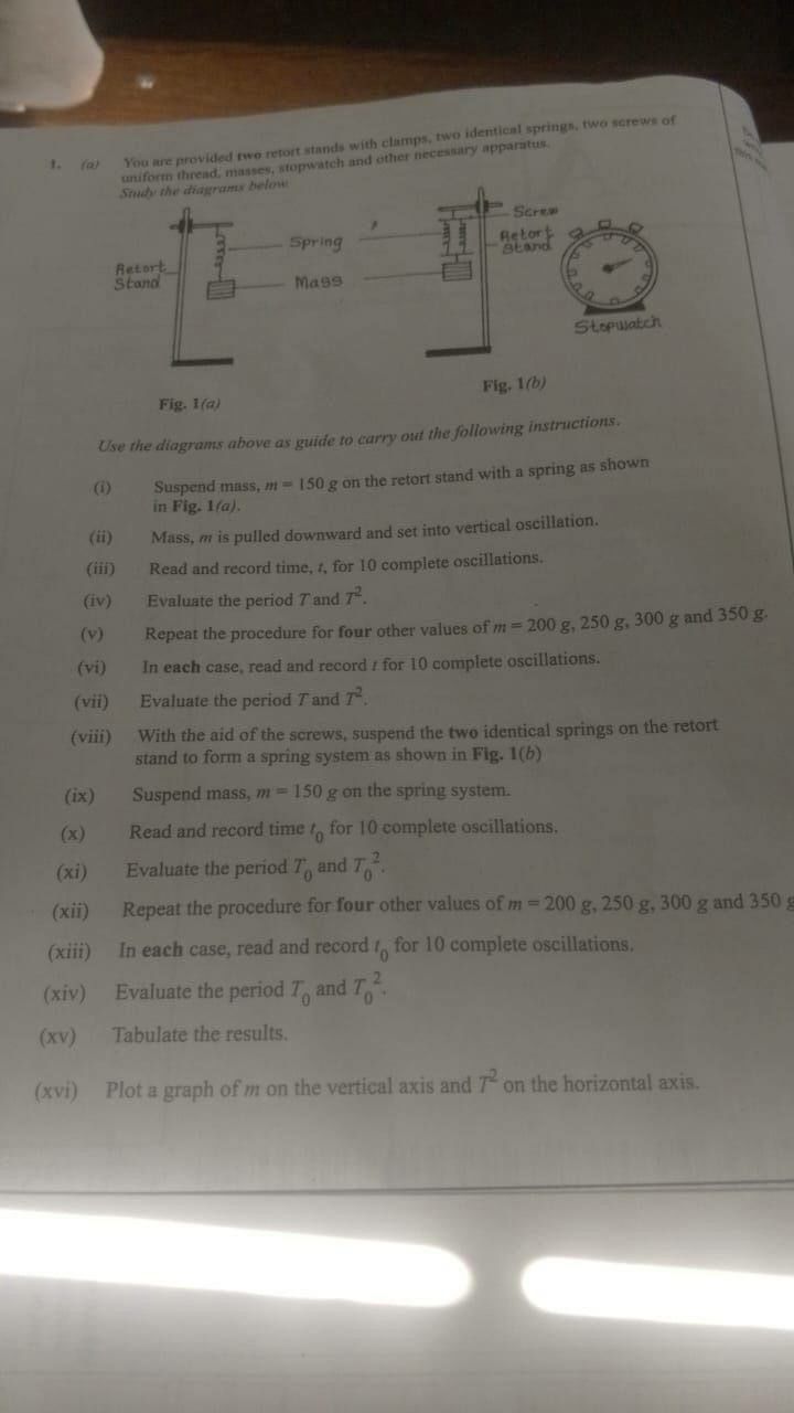 WAEC 2026 Physics Practical Paper 3 Question Paper page 4