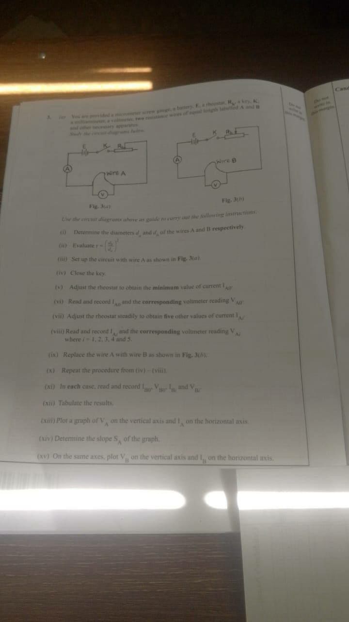 WAEC 2026 Physics Practical Paper 3 Question Paper page 6