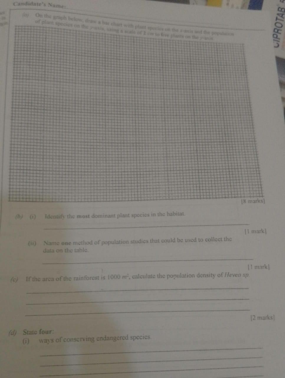 WAEC 2026 Biology Paper 2 Question Paper page 4