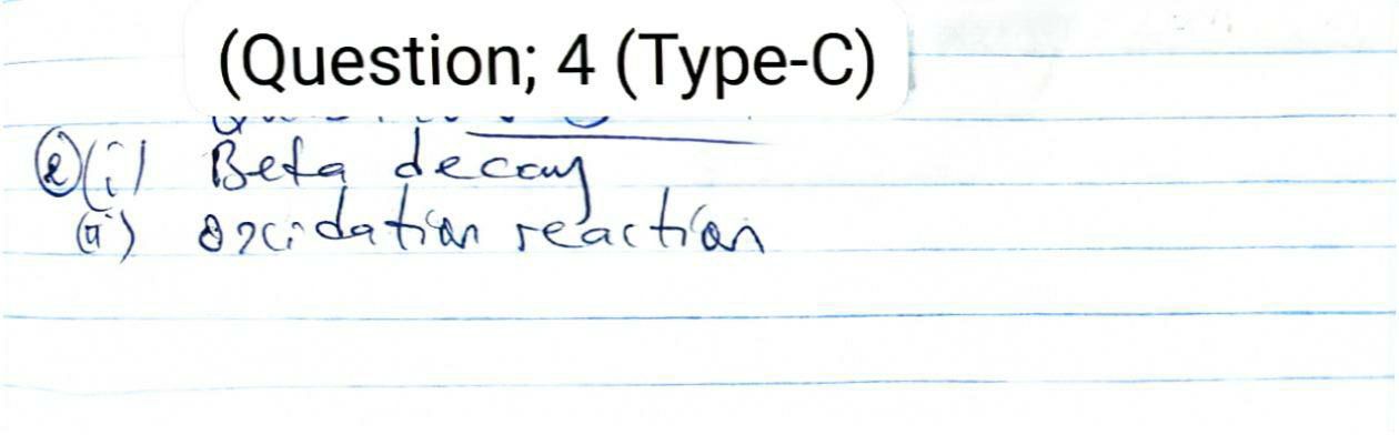 NABTEB 2026 Chemistry Type C Essay Answer page 4