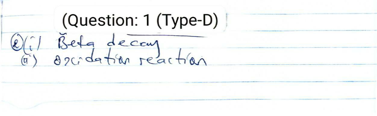 NABTEB 2026 Chemistry Type D Essay Answer page 3