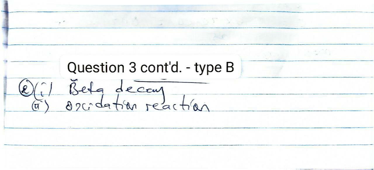 NABTEB 2026 Chemistry Type B Essay Answer page 6