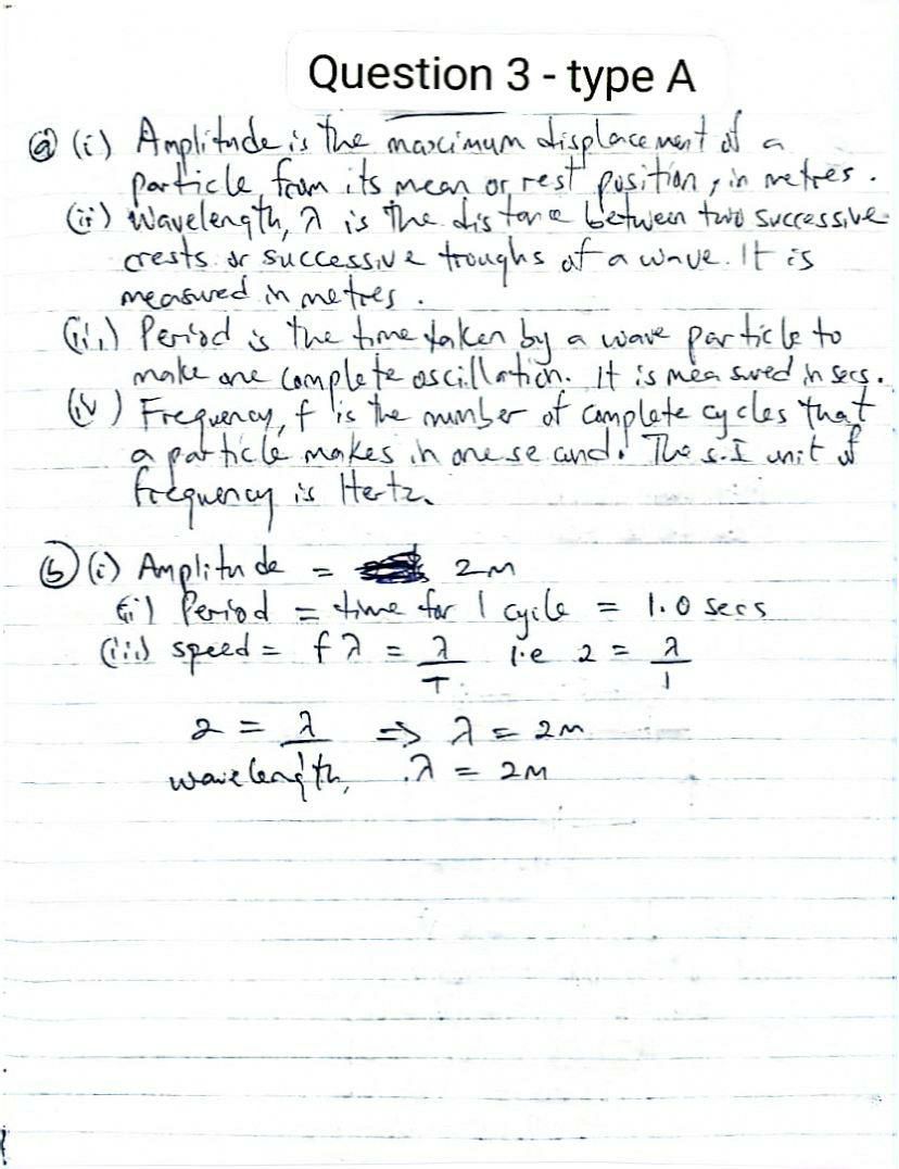 NABTEB 2026 Physics Type A answers photo 4