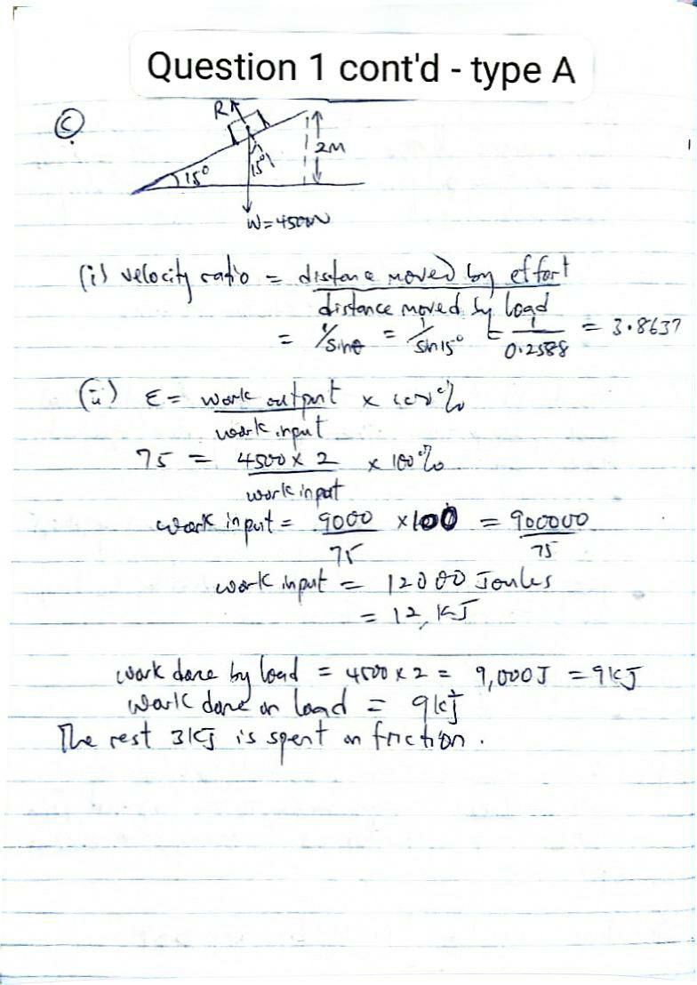 NABTEB 2026 Physics Type A answers photo 5
