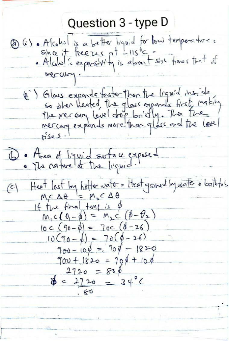 NABTEB 2026 Physics Type D answers photo 4