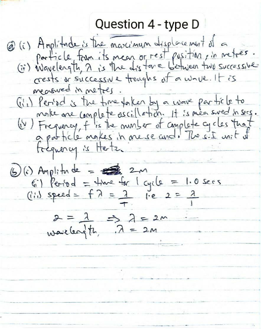 NABTEB 2026 Physics Type D answers photo 5