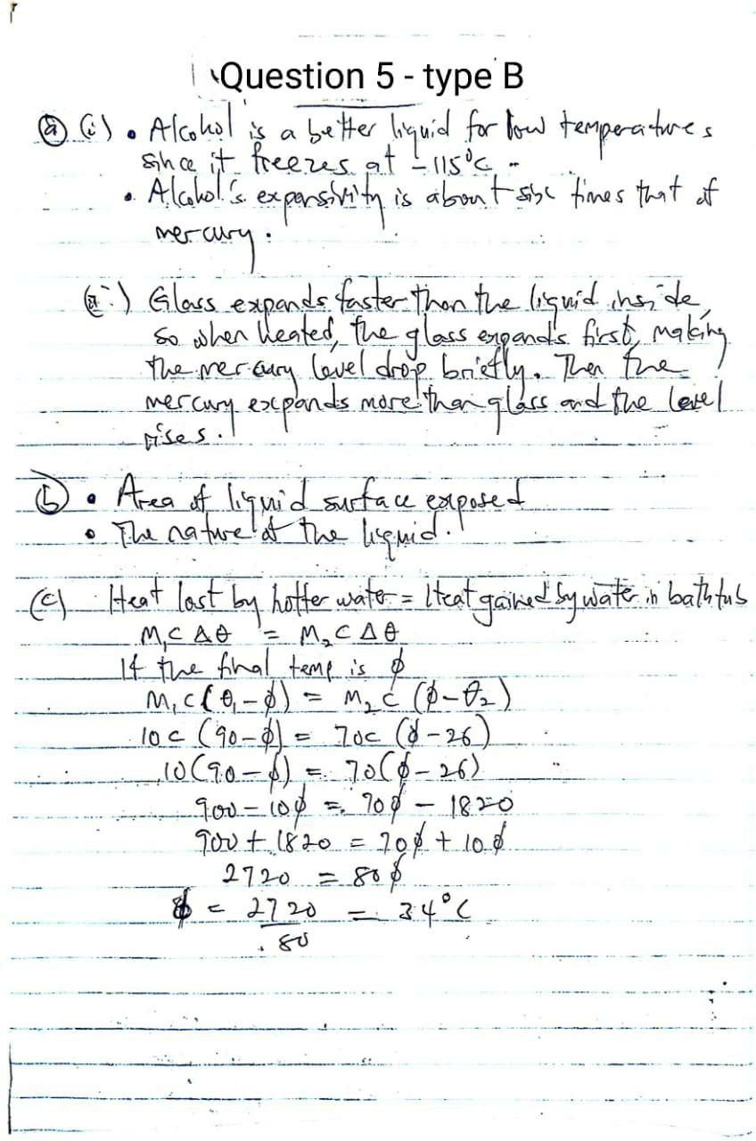 NABTEB 2026 Physics Type B answers photo 6