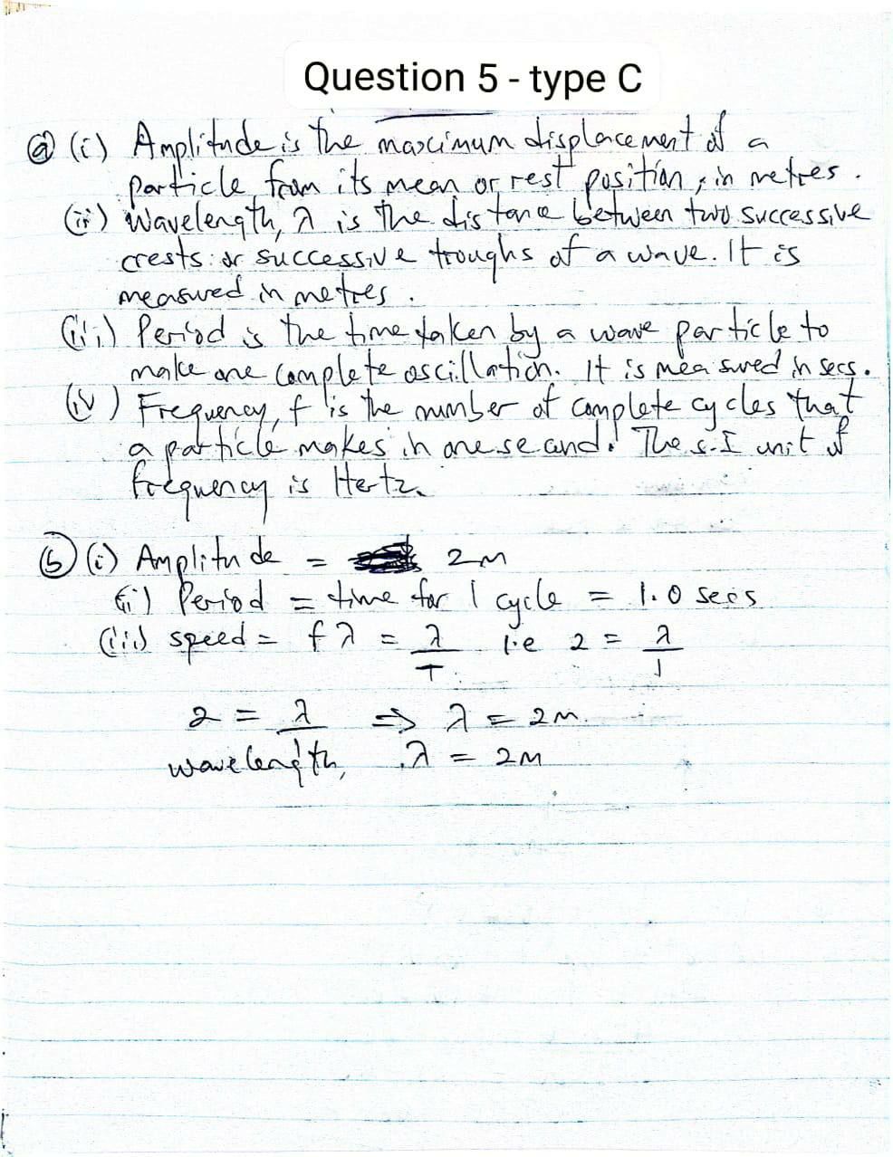NABTEB 2026 Physics Type C answers photo 5
