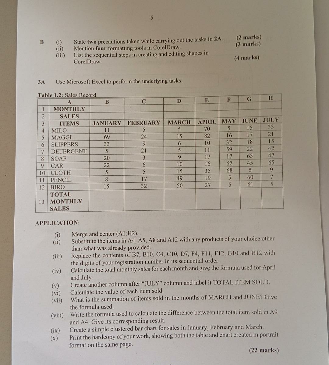 NECO 2026 Computer Practical question paper page 4
