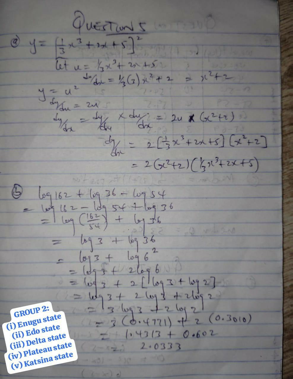 NECO 2026 Maths Theory Solution 4