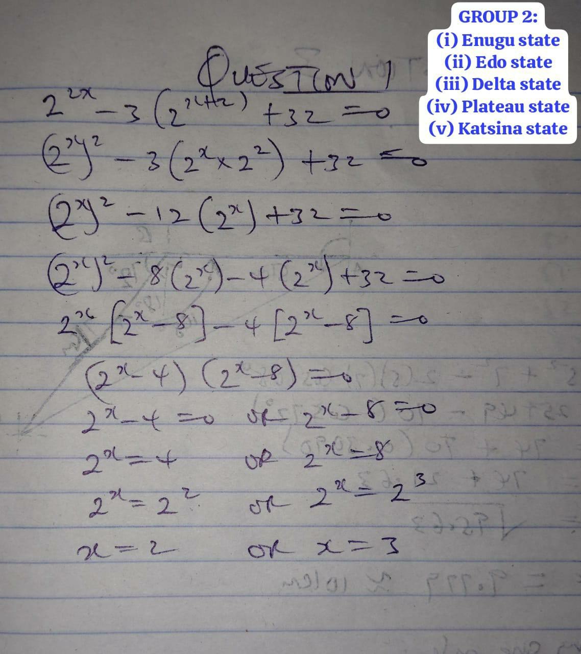 NECO 2026 Maths Theory Solution 8