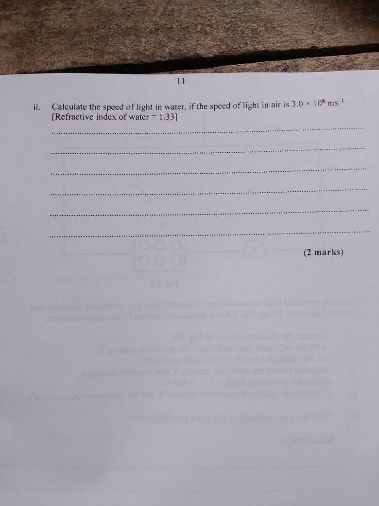 NECO 2026 Physics Practical Question Paper