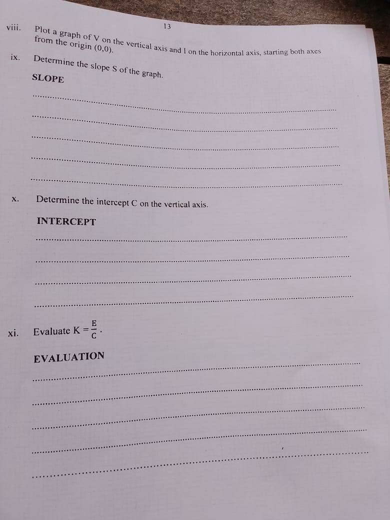 NECO 2026 Physics Practical Question Paper