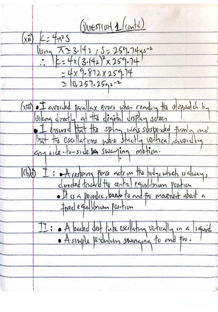 NECO 2026 Physics Practical Answer